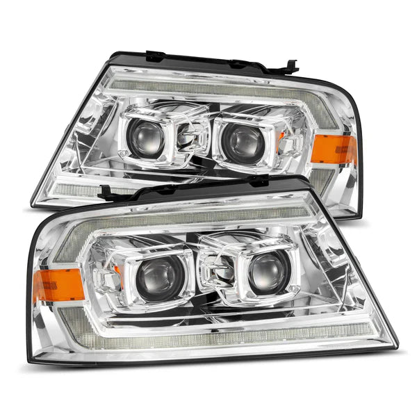 AlphaRex 880135 PRO-Series Chrome Projector Headlights