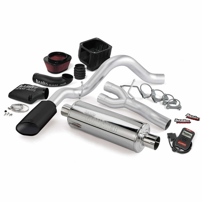 Banks Power 48039-B Stinger Bundle Power System W/Single Exit Exhaust Black Tip 09 Chevy 5.3L CCSB-ECSB FFV Flex-Fuel Vehicle Banks Power