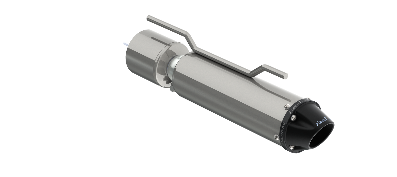 MBRP AT-9300PT Single Slip-On Exhaust Pipe For 12-UP Kawasaki Teryx