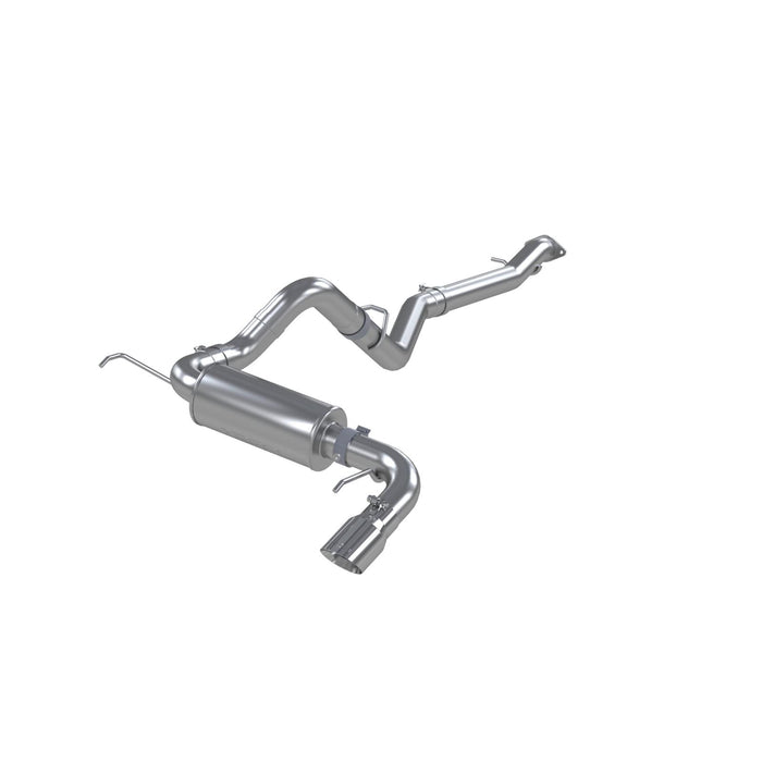 MBRP S5235AL 3 inch Cat-Back Single Rear Exit 2021-UP Ford Bronco Aluminized Steel