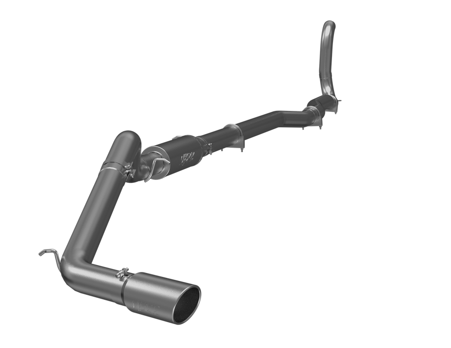 MBRP S6150409 4 Inch Turbo Back Single Side Exit Exhaust T409 Stainless Steel For 88-93 Dodge Ram D250/D350 Cummins 4WD only