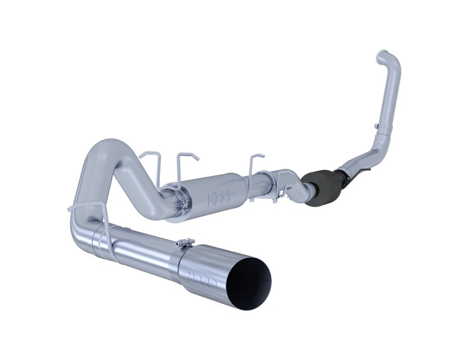 MBRP S6212304 4 Inch Turbo Back Single Side Exit T304 Stainless Steel For 03-07 Ford F-250/350 6.0L Extended Cab/Crew Cab