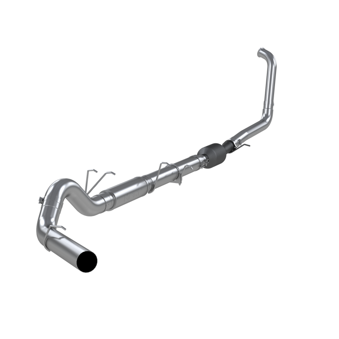 MBRP S62240P 5 Inch Turbo Back Single Side Exit Inch, No Tip, For 03-07 Ford F-250/350 6.0L