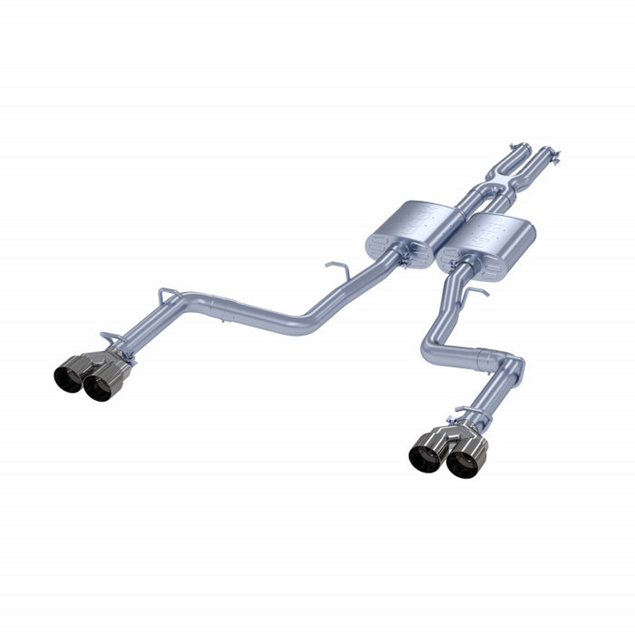 MBRP S7111AL 15-23 Dodge Challenger Aluminized 2.5 Inch Cat Back Dual Rear Exit Exhaust System