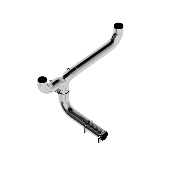 MBRP UT6001 Full Size Pickup 5 Inch Exhaust Pipe T Pipe Aluminized Steel