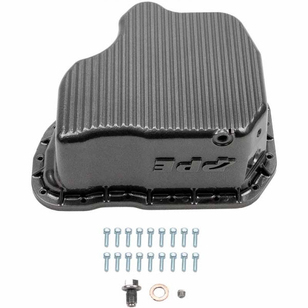 Wehrli Custom Fab WCF100132-GRY Aluminum Engine Oil Pan - WCFab Grey