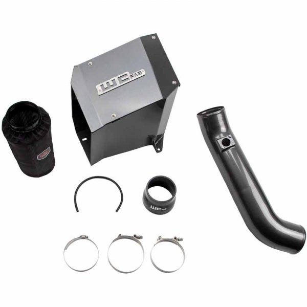 Wehrli Custom Fab WCF100190-FB 4" Intake Kit W/Air Box - Flat Black