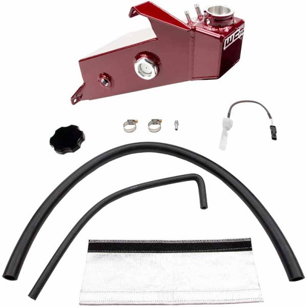 Wehrli Custom Fab WCF100284-RED Coolant Tank - WCFab Red