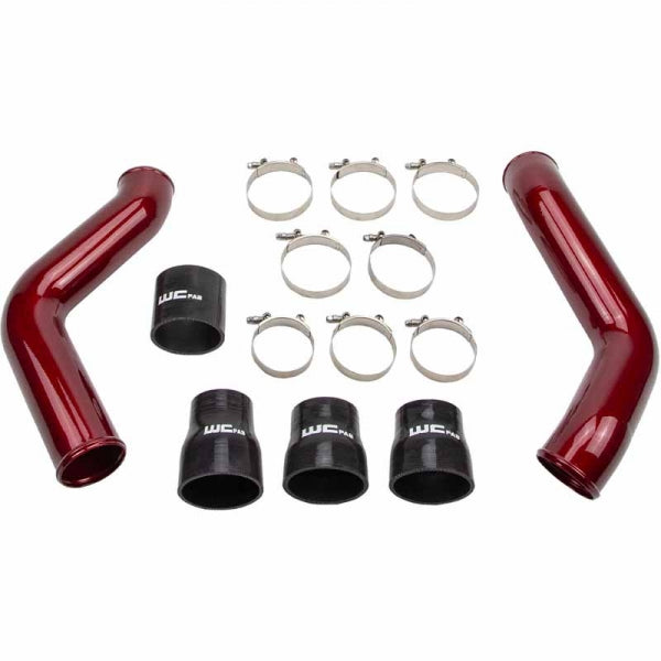 Wehrli Custom Fab WCF100292-RED Stage 1 IC Pipe Bundle - WCFab Red
