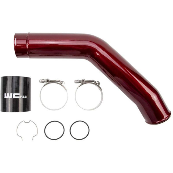 Wehrli Custom Fab WCF100316-SGB 3" Hot Side Intercooler Pipe - Semi-Gloss Black