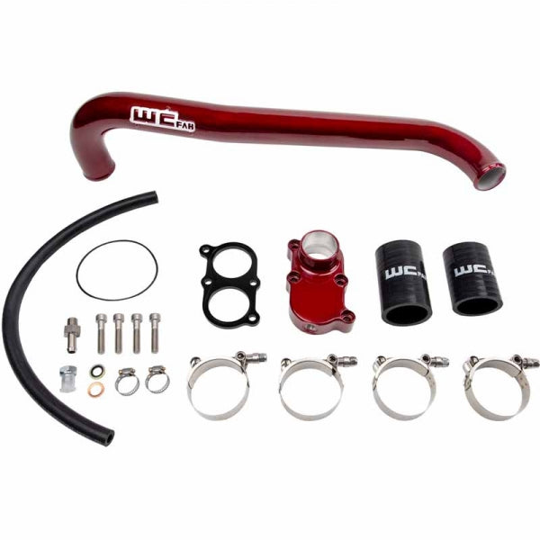 Wehrli Custom Fab WCF100405-RED Thermostat Housing Kit - WCFab Red