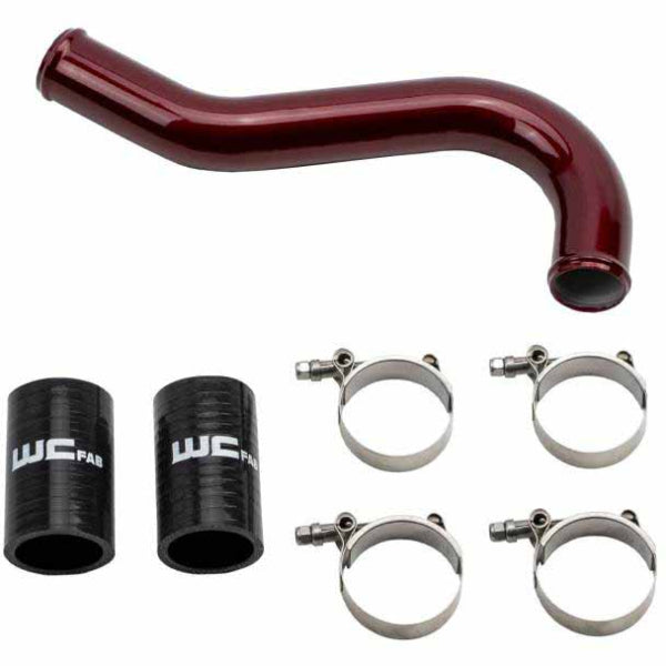 Wehrli Custom Fab WCF100622-RED Upper Coolant Pipe WCFab Red