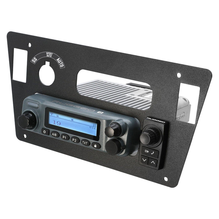 Rugged Radios IK-RM-YXZ 2024 Yamaha YXZ Mount for Mobile Radio and 696 Rocker Intercom