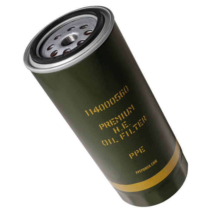 PPE Diesel 114000560 Special Issue Premium H.E. Oil Filter GM 6.6L 2001-2019 (Ordnance)