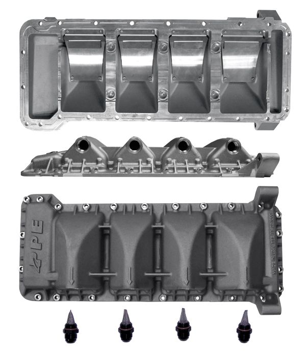 PPE Diesel 114051000 Dry Sump Pan GM 6.6L Duramax