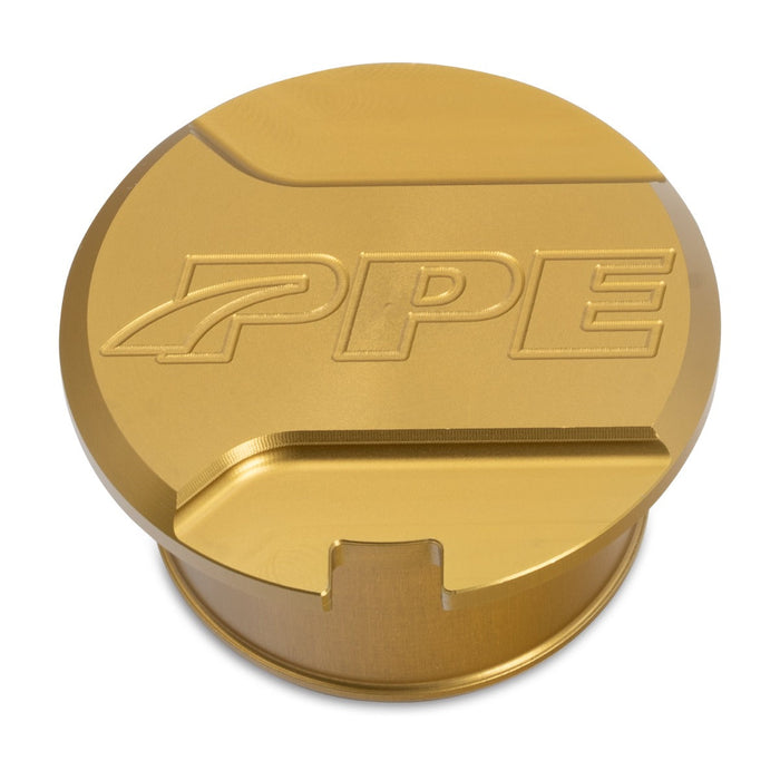 PPE Diesel 115010424 2017-2023 GM 6.6L Duramax Resonator Delete Plug L5P Gold