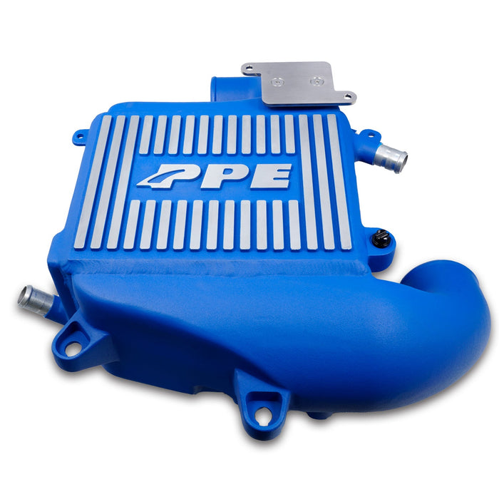 PPE Diesel 115030022 2020-2023 GM 3.0L Duramax LM2, LZO Air-To-Water Intercooler Kit Blue PPE Diesel