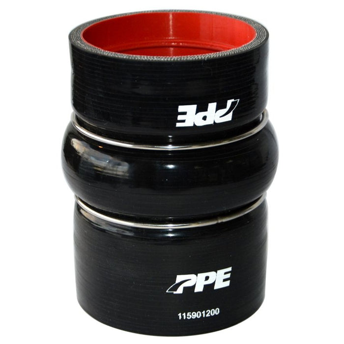 PPE Diesel 115901200 Silicone Hose 2 Kodiak GM 6MM 5 Ply Black PPE Diesel