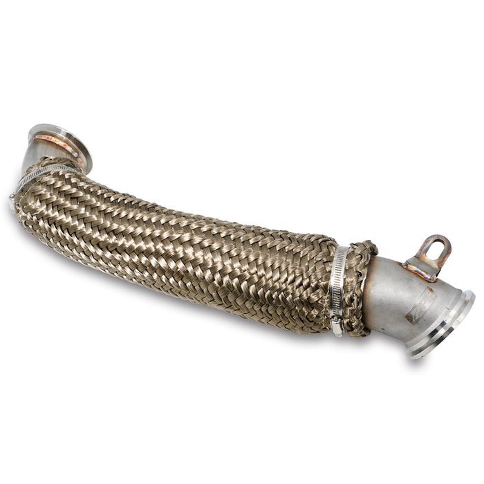 PPE Diesel 116005060 Three-Inch 304 Stainless Steel Down Pipe 40 Series Standard Length For Use With No Riser Block