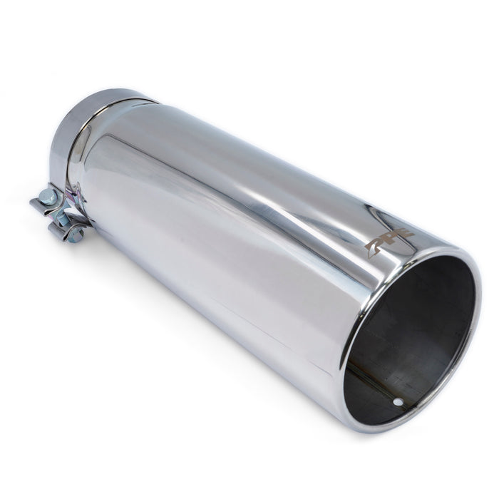 PPE Diesel 117021500 Exhaust Tip Stainless GM 15-19 PPE Diesel Silver Polished