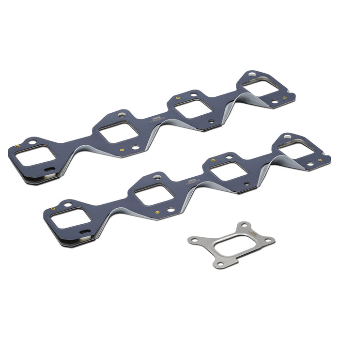 PPE Diesel 118062012 2017-2020 GM 6.6L Duramax Standard Port Stainless Steel Exhaust Manifold Gasket Set 3 pcs PPE Diesel