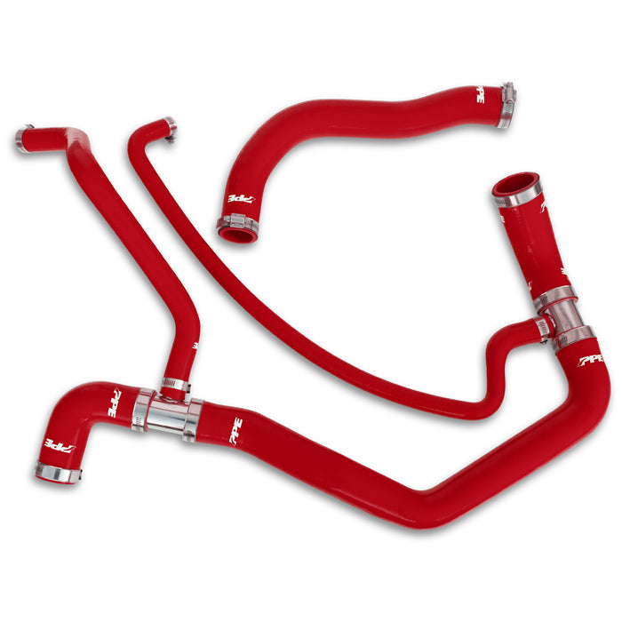 PPE Diesel 119021100 Coolant Hose Kit 01-05 LB7 LLY Red PPE Diesel