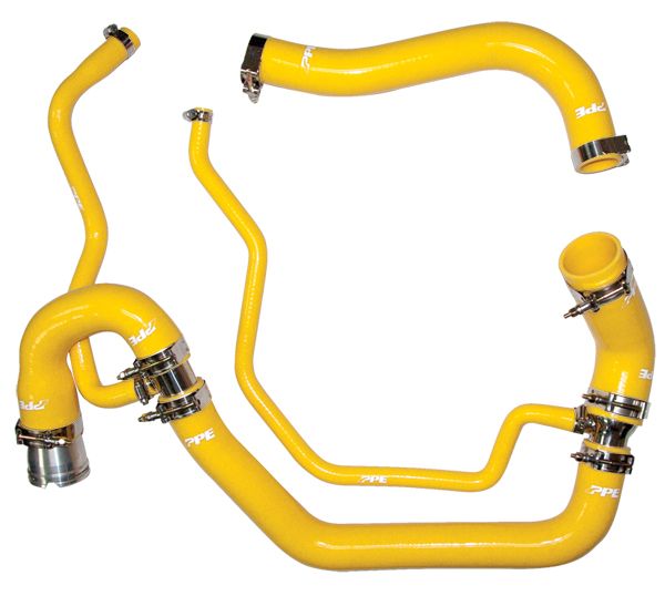 PPE Diesel 119024200 Coolant Hose Kit 06-10 LBZ / LMM Yellow PPE Diesel