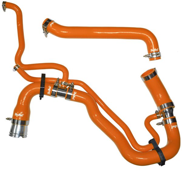 PPE Diesel 119025300 Coolant Hose Kit 2011-16 LML Orange PPE Diesel