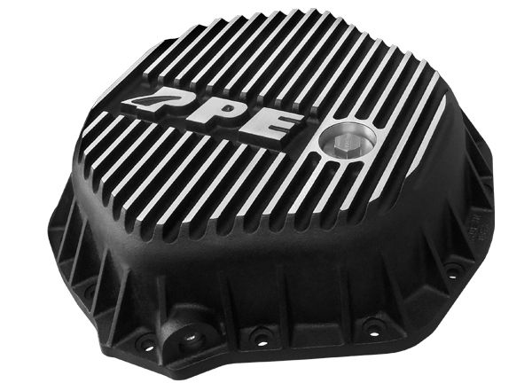 PPE Diesel 138051010 Heavy Duty Aluminum Rear Differential Cover GM/Dodge 2500HD/3500HD Brushed PPE Diesel