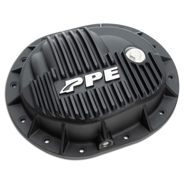 PPE Diesel 138051220 2014-2023 GM 1500 9.5 Inch /9.76 Inch -12 Rear Axle Heavy-Duty Cast Aluminum Rear Differential Cover Black