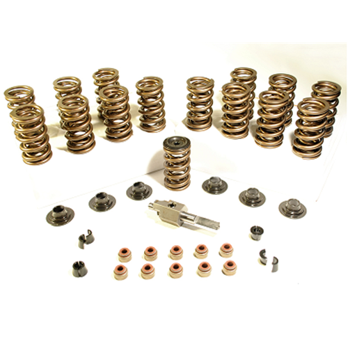 Hamilton Cams 07-S-002 Competition Dual Valve Spring Kit with Retainers and Locks 89-98 Dodge 5.9L Cummins
