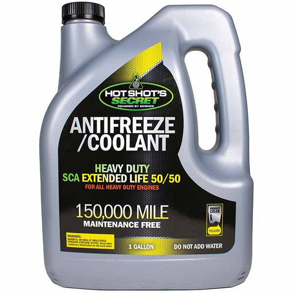 Hot Shot's Secret 1G150KY5050 150K Mile Extended Life Yellow Coolant