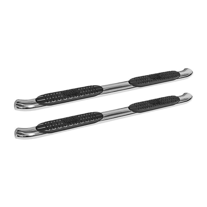 Westin 21-23560 Pro Traxx 4" Oval Nerf Step Bars Polished Stainless Steel
