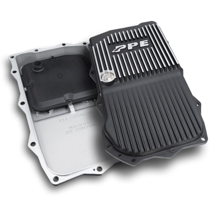 PPE Diesel 228053410 2010-2022 w/ ZF-8 Speed Heavy-Duty Cast Aluminum Transmission Pan Brushed