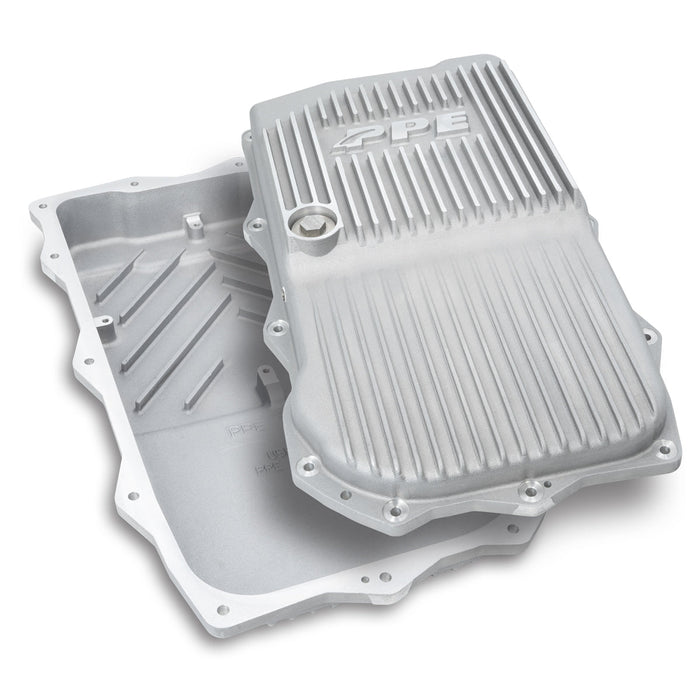 PPE Diesel 228153400 2018-2022 Jeep JL/JT 2.0L/3.0L w/ 850RE Transmission Heavy-Duty Cast Aluminum Transmission Pan Raw