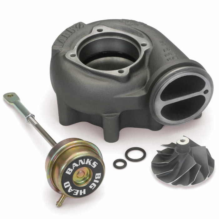 Banks Power 24458 Turbo Upgrade Kit 99.5-03 Ford 7.3L Big-Head Wastegate Compressor Wheel Quick Turbo Banks Power