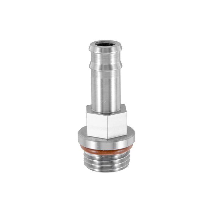 PPE Diesel 128051208 304 Stainless Steel Fill Adapter with 3/8” Barbed End and 9/16”-18 Threads
