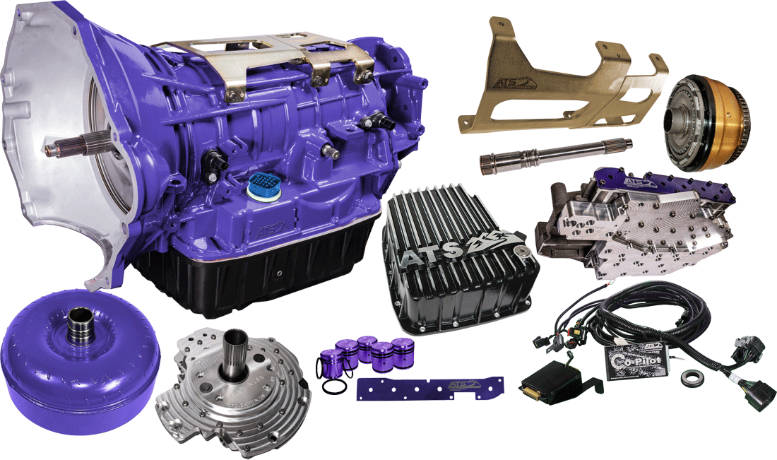 ATS Diesel 309-637-2464 Stage 3 68Rfe Transmission Package 4Wd 5 Year/500000 Mile Warranty 2019-Present Ram 6.7L Cummins Diesel Performance