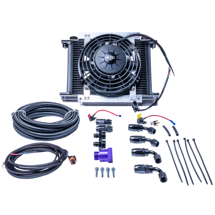 ATS Diesel 310-900-3000 Auxiliary Transmission Cooler Kit With 3/8 Inch Lines