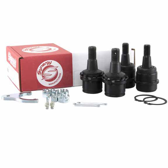 Synergy 4123 Heavy-Duty Adjustable Ball Joint Kit (Non-Knurled)