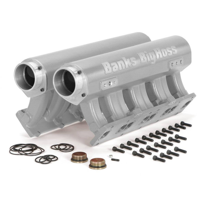 Banks Power 42737 Big Hoss Racing Intake Manifold System Natural for use with 01-15 Chevy/GMC 6.6L Banks Power