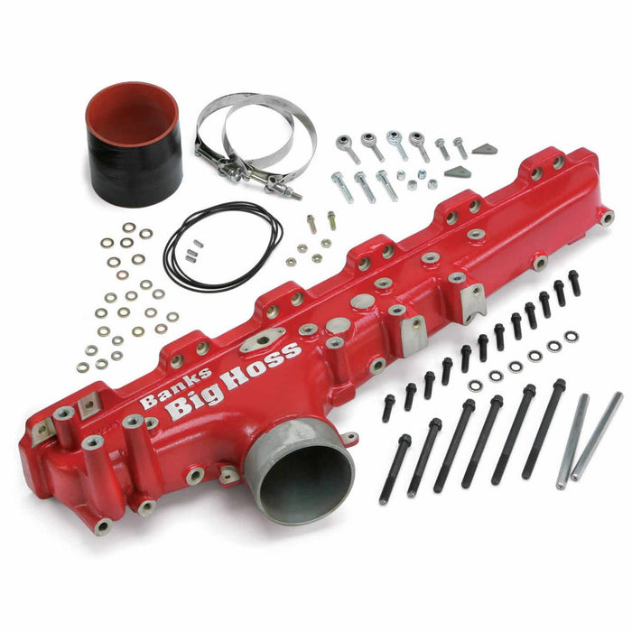 Banks Power 42747 Racing Intake Manifold Red powder-coated for 03-07 Dodge  5.9L Cummins Banks Power