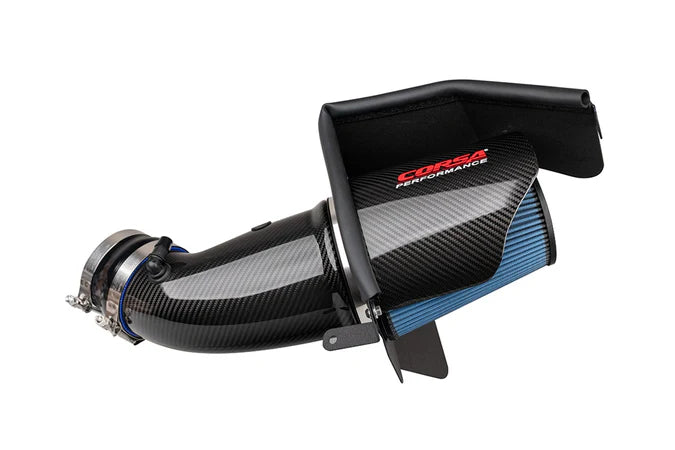 Corsa 44004 Carbon Fiber Intake w/ MaxFlow Oiled Filter