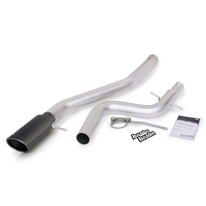 Banks Power 46180-B Monster Exhaust System Single Exit Black Tip 09-10 VW Volkswagen Jetta 2.0L TDI Banks Power