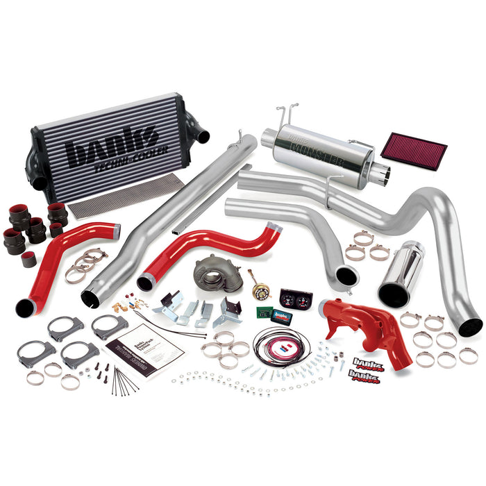 Banks Power 47528 PowerPack Bundle Complete Power System W/Single Exit Exhaust Chrome Tip 99 Ford 7.3L F250/F350 Manual Transmission Banks Power