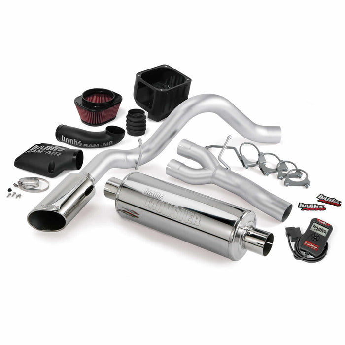 Banks Power 48046 Stinger Bundle Power System W/Single Side Exit Exhaust Chrome Tip 10 Chevy 5.3L CCSB FFV Flex-Fuel Vehicle Banks Power