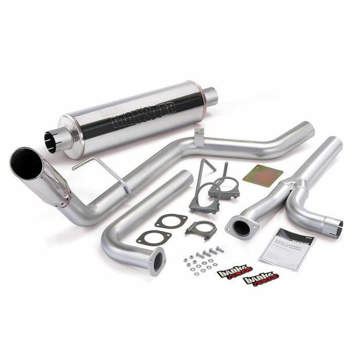 Banks Power 48125 Monster Exhaust System Single Exit Chrome Tip 04-19 Nissan 4.0L Frontier All Cab/Beds Banks Power