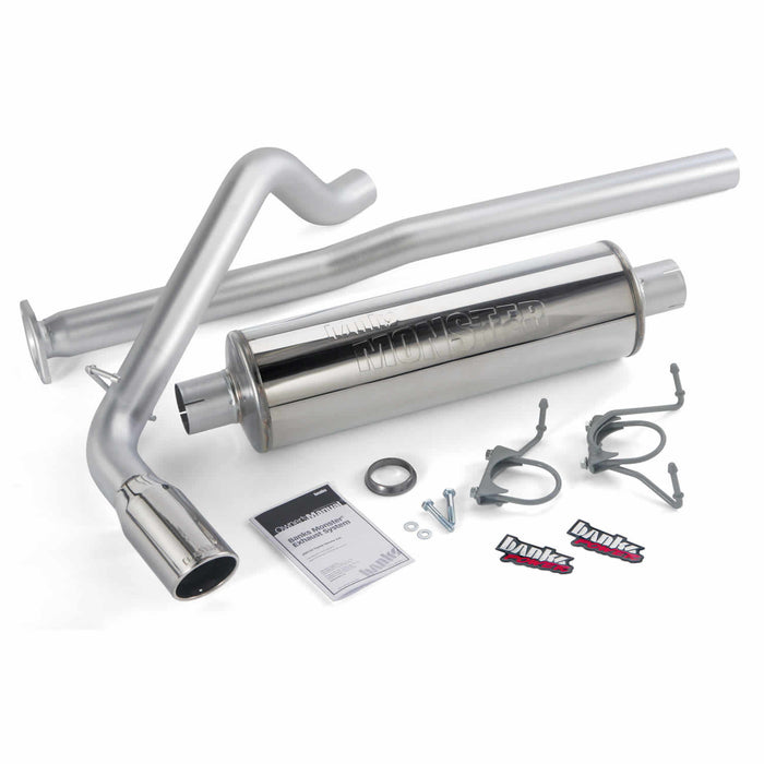Banks Power 48138 Monster Exhaust System Single Exit Chrome Tip 05-12 Toyota 4.0L Tacoma ECLB-DCLB Banks Power