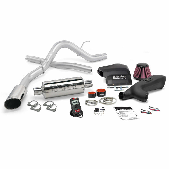 Banks Power 48494 Stinger Bundle Power System W/Single Exit Exhaust Chrome Tip 11-14 Ford F-150 3.5L EcoBoost Regular Cab Short Bed Banks Power