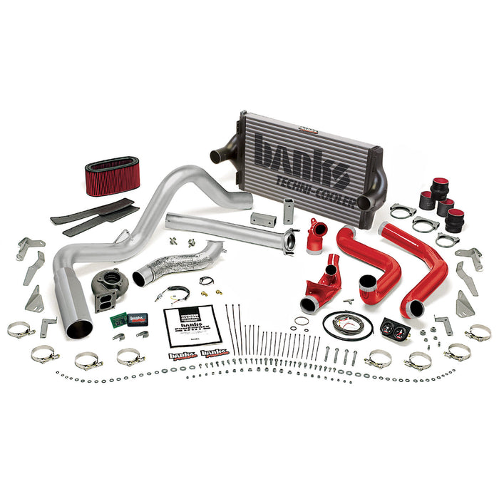 Banks Power 48562 PowerPack Bundle Complete Power System W/OttoMind Engine Calibration Module Chrome Tip 95.5-97 Ford 7.3L Manual Transmission Banks Power